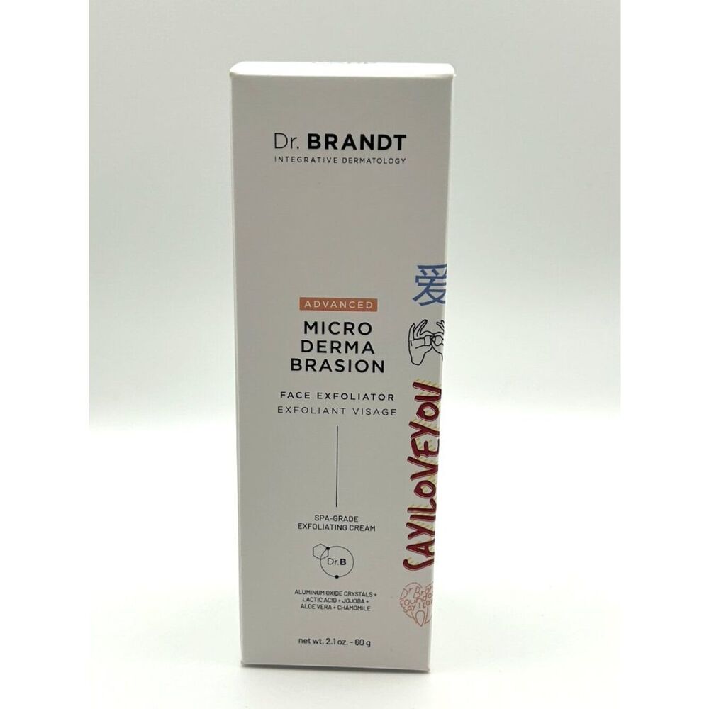 Dr. Brandt Microdermabrasion Exfoliator 2.1 oz NIB Full Size ✨ Derm Favorite
